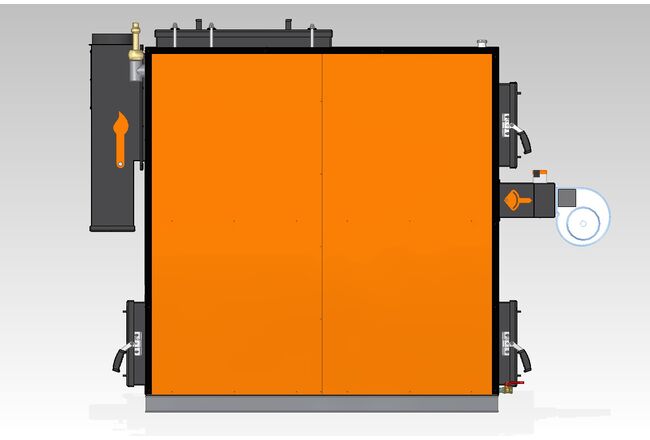 Котел – утилизатор КУТВЗ (ПА) 100 кВт, Мощность : 100 кВт, изображение 4