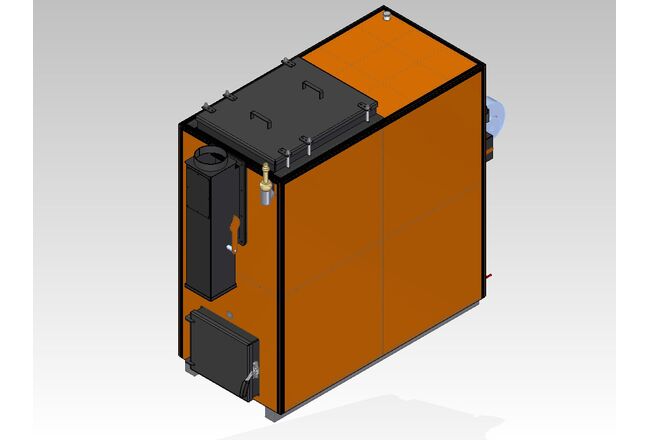 Котел – утилизатор КУТВЗ (ПА) 100 кВт, Мощность : 100 кВт, изображение 3