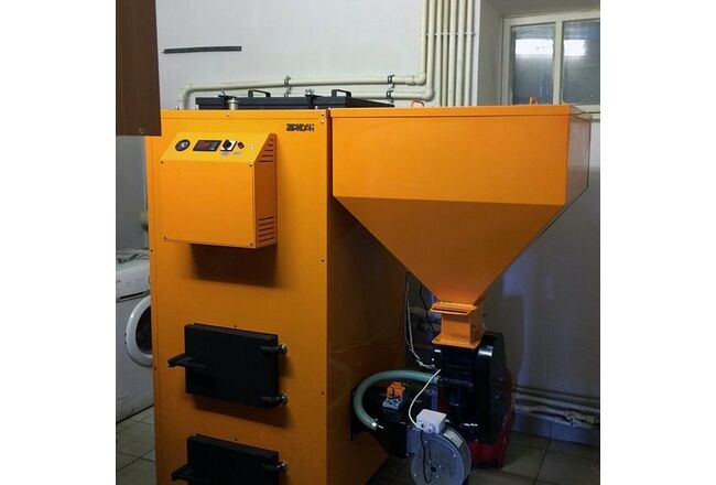 Пеллетный котел 100 кВт Пеллетный котел 100 кВт